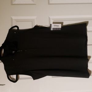 NWT Tail Golf Black Sleeveless Top